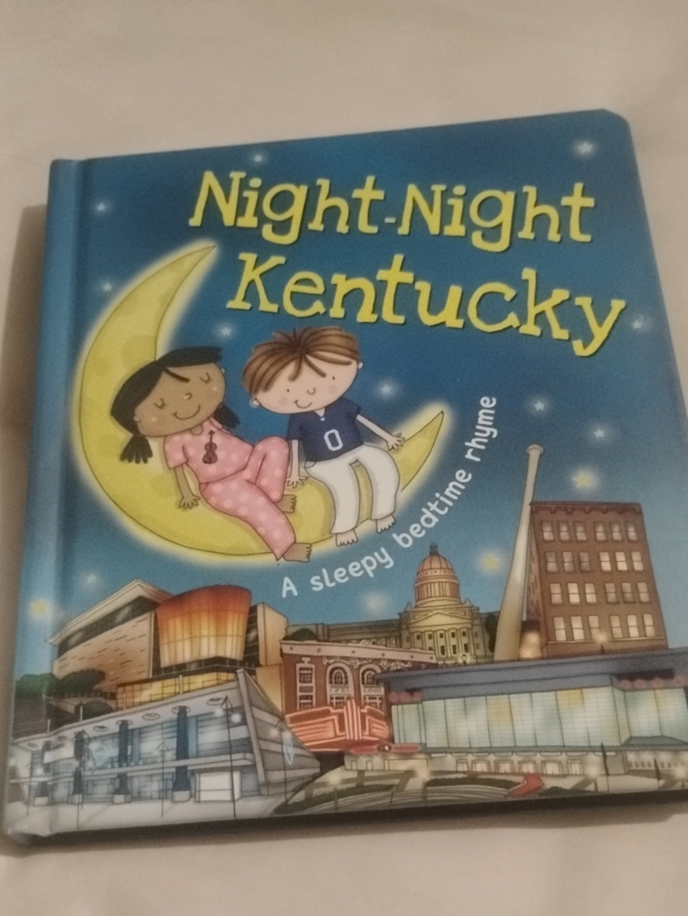 Night-Night Kentucky Kids Book - Blue